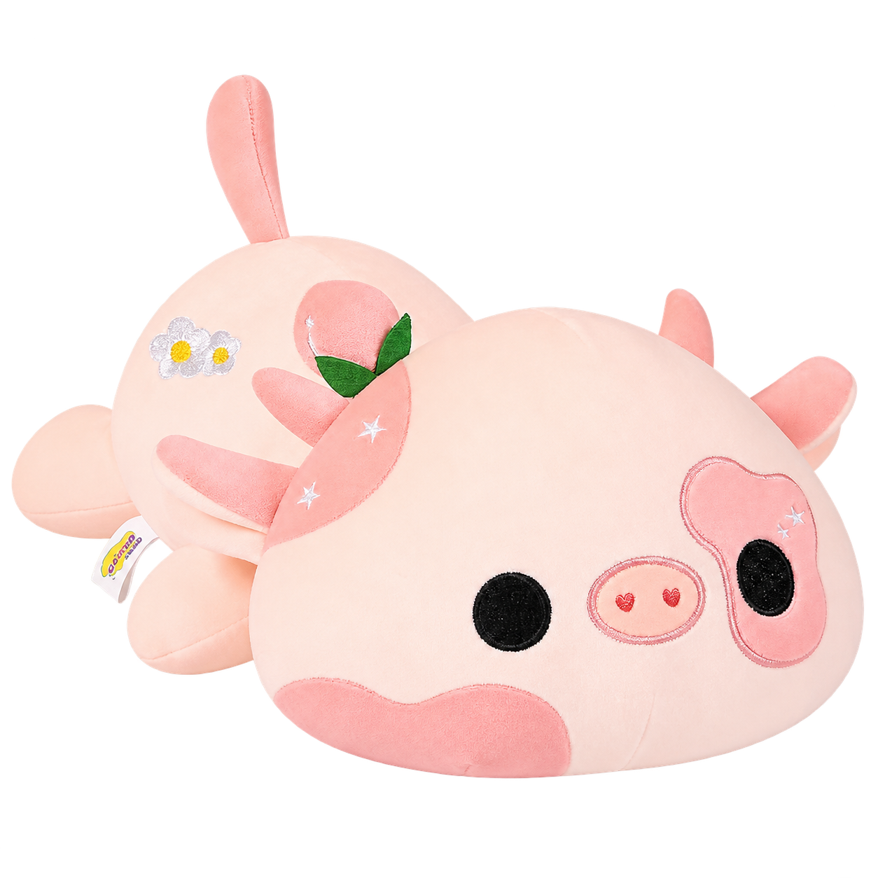 Onsoyours peach cow stuffed plushie